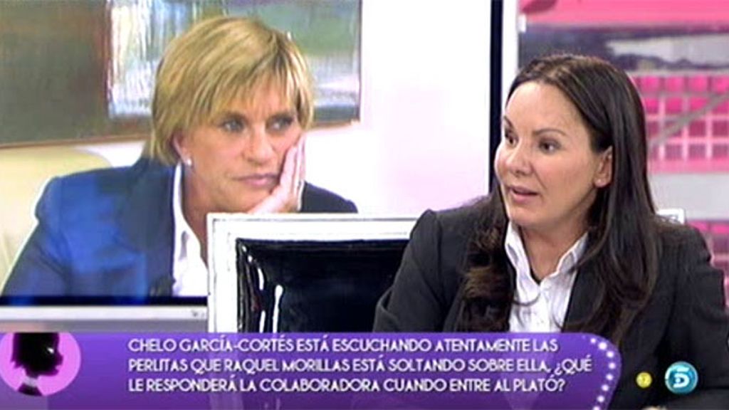 "Cuando Chelo habla Isabel Gemio le falta escupirla"