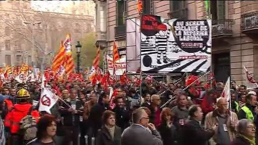 Protesta a nivel europeo por la austeridad impuesta por Bruselas