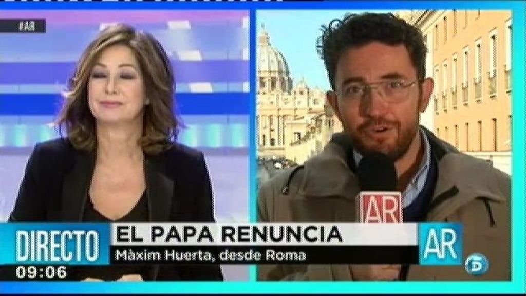 Màxim Huerta: "En el Vaticano se comenta que el Papa se sentía solo"