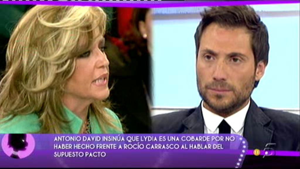 Antonio David: "Me sorprendió que Rocío Carrasco intervinera en Sálvame para aclara nuestro convenio"