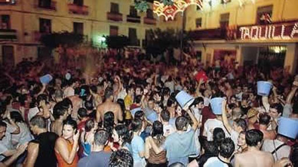 La fiesta del agua de Lanjarón
