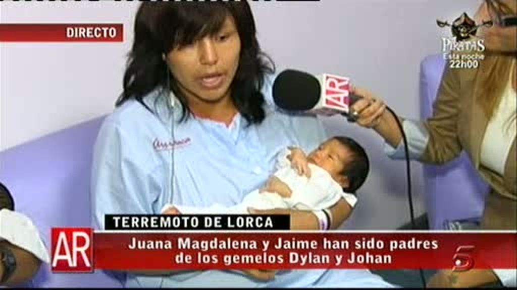 Nacen en Lorca tra el terremoto