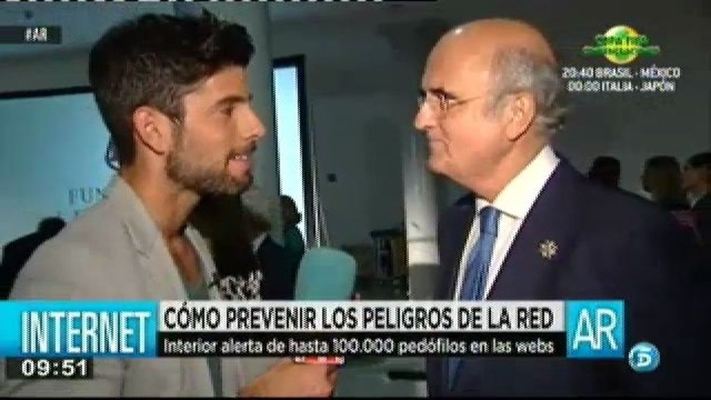 Interior alerta de los peligros de la red, donde hay hasta 100.000 pedófilos