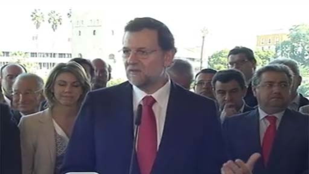 Rajoy apela a la concordia