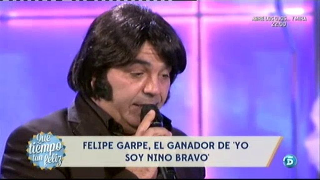 Felipe Garpe es el nuevo '¡Nino Bravo!'