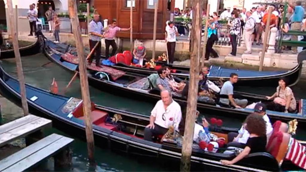 El canal grande de Venecia es la arteria principal