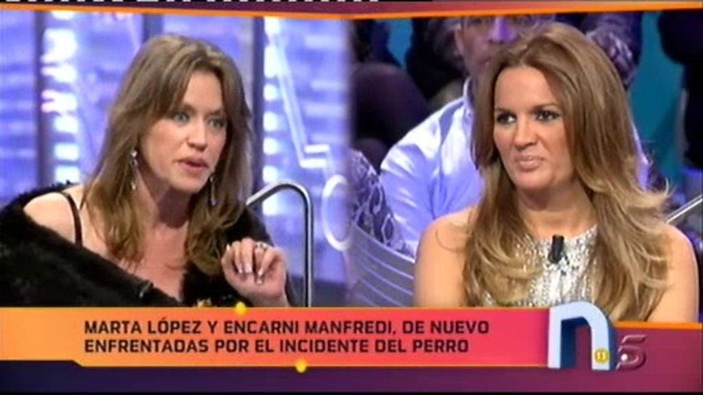 Marta López demuestra que no le debe dinero a Encarni Manfredi