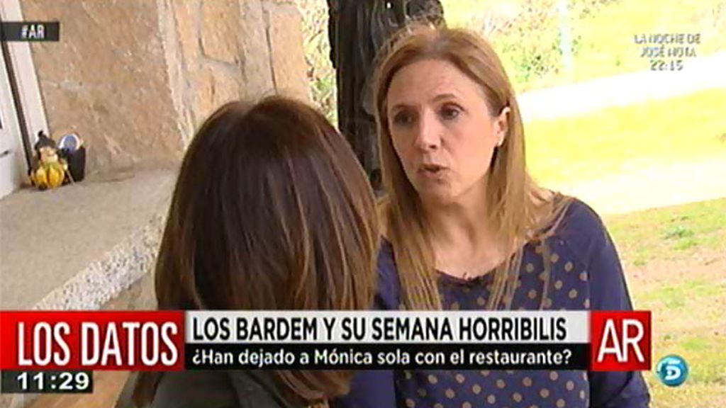 María José, exmujer de Juan Bardem: "Mónica no se sentía apoyada por sus hermanos en 'La Bardemcilla"