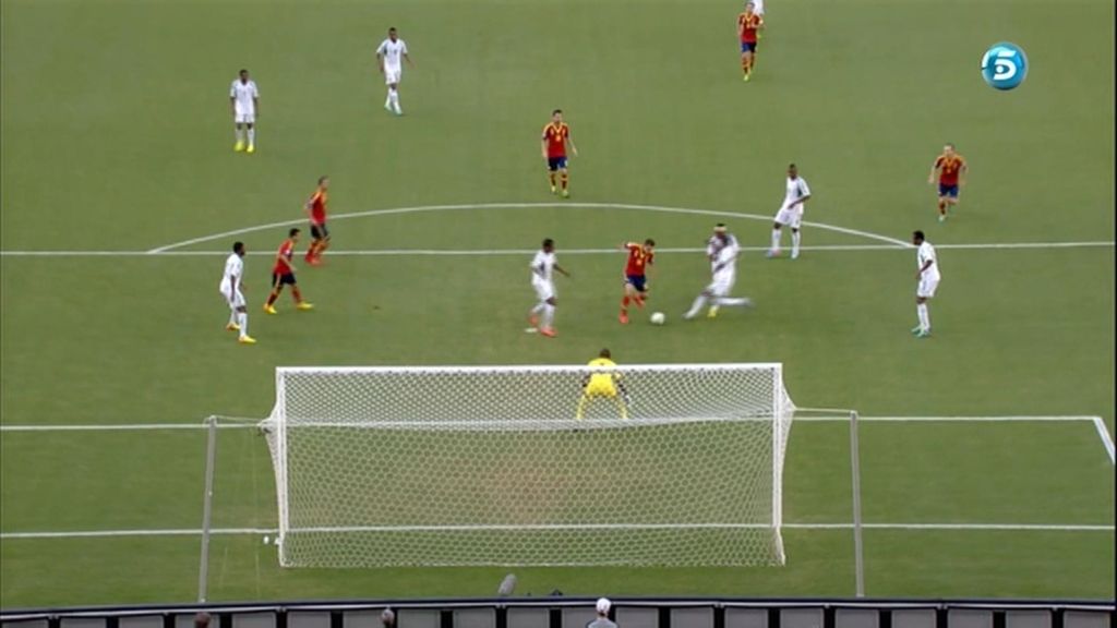 Gol: Nigeria 0-1 España (min.4)