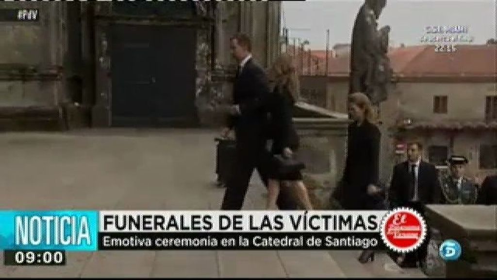 Emotiva ceremonia en la Catedral de Santiago
