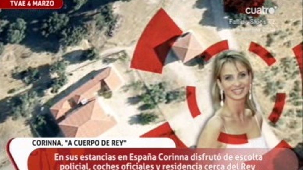 Los lujos y privilegios de Corinna en España