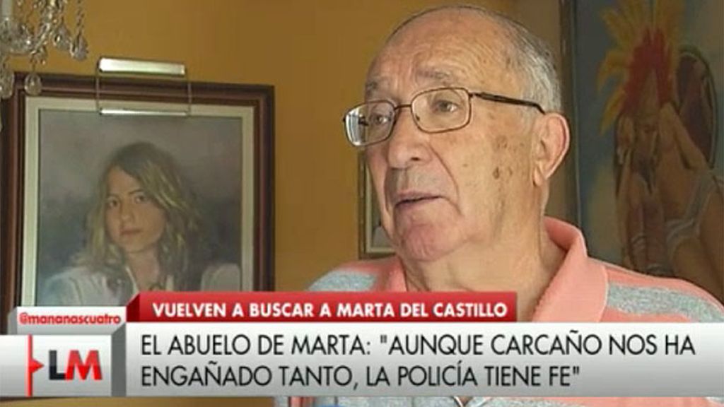 El abuelo de Marta: “La policía tiene fe que entre tantas mentiras hay verdad”
