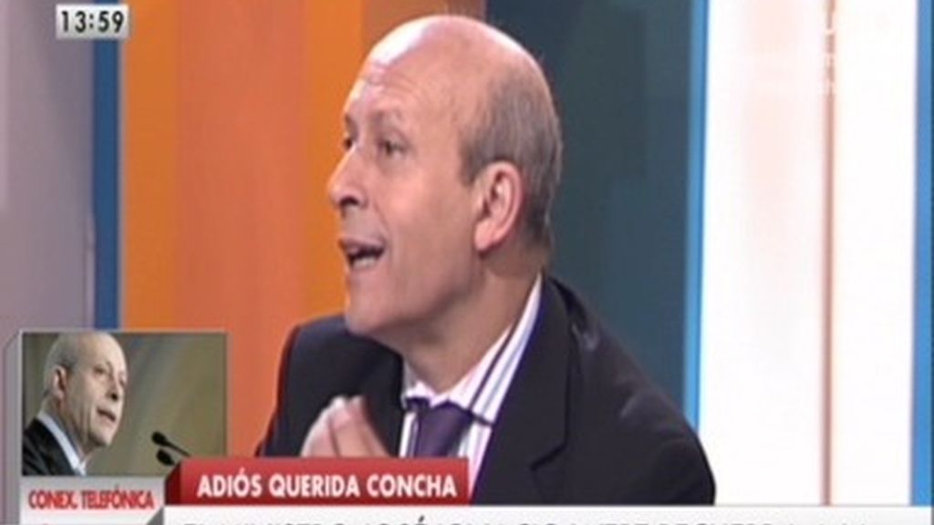 Jose Ignacio Wert: “Estoy desolado con la muerte de Concha Gª Campoy”