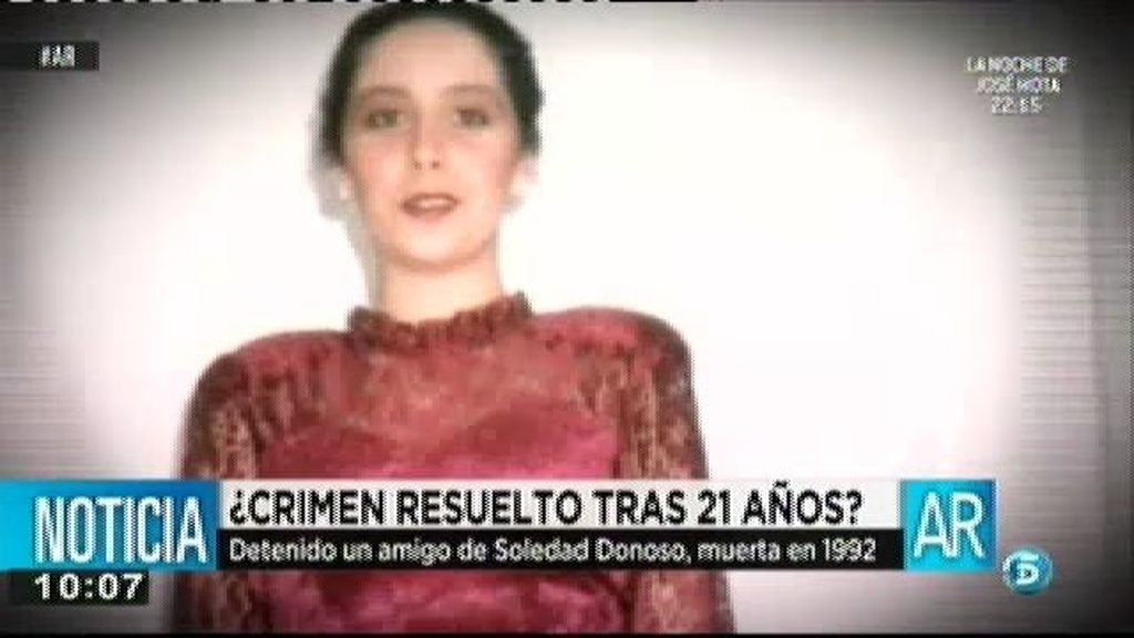 Detenido un amigo de Soledad Donoso como supuesto autor del crimen