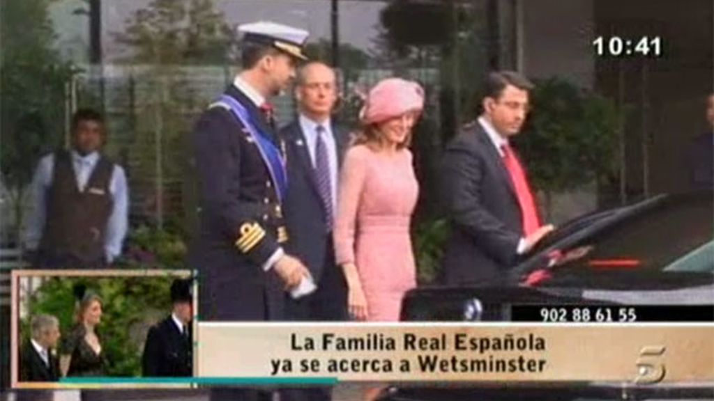 La familia real española