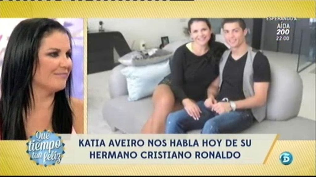 Katia Aveiro, hermana de Cristiano: "El dinero es importante pero no lo es todo"