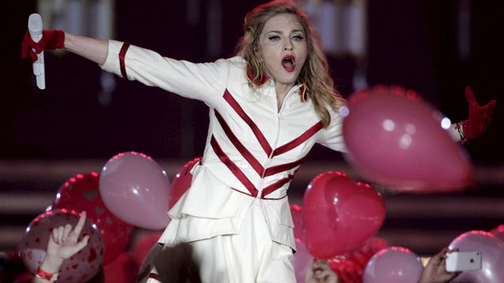Madonna, la reina del pop brilla en Barcelona