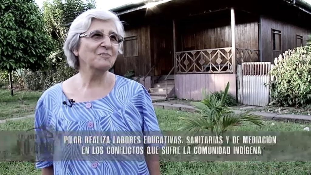 Pilar Millán, más de 40 años en el Amazonas