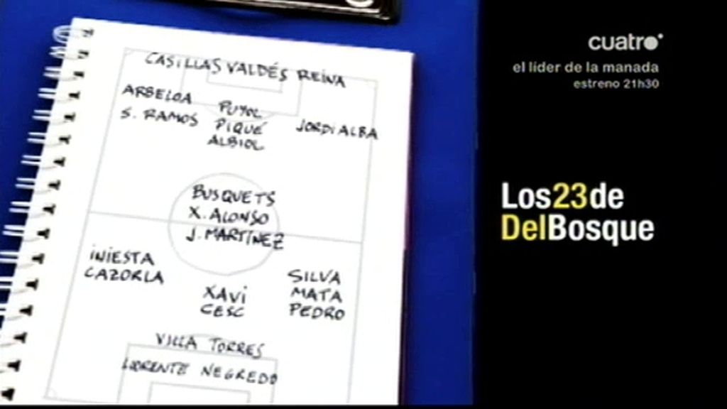 Los 23 de Del Bosque