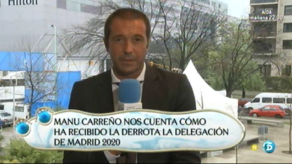 Manu Carreño: "La delegación española está sumida en una importante decepción"