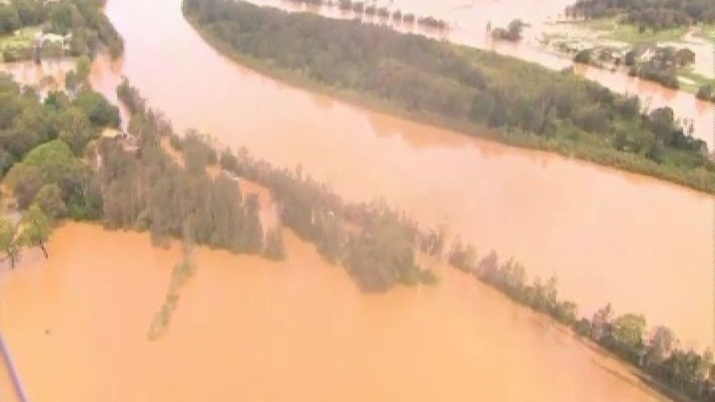 Fuertes inundaciones en Australia