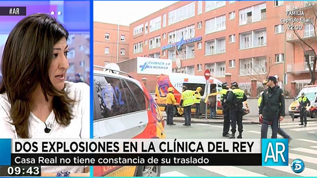 Jano Mecha: "El Rey no ha sido evacuado"