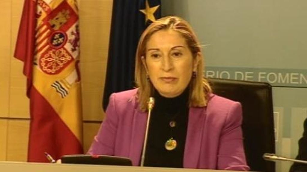Ana Pastor: "Me consta que la Generalitat ha estado arrimando el hombro"
