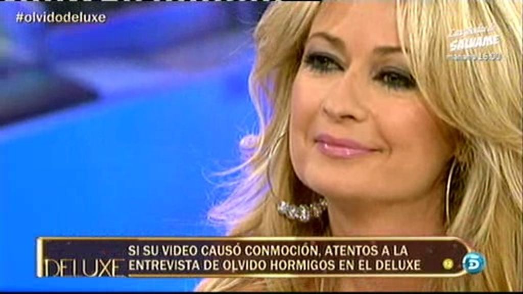 Olvido Hormigos: "No me considero una mujer fogosa"