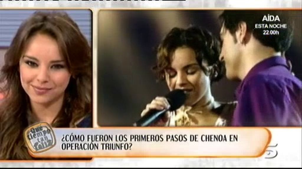 Chenoa se emociona al repasar sus inicios