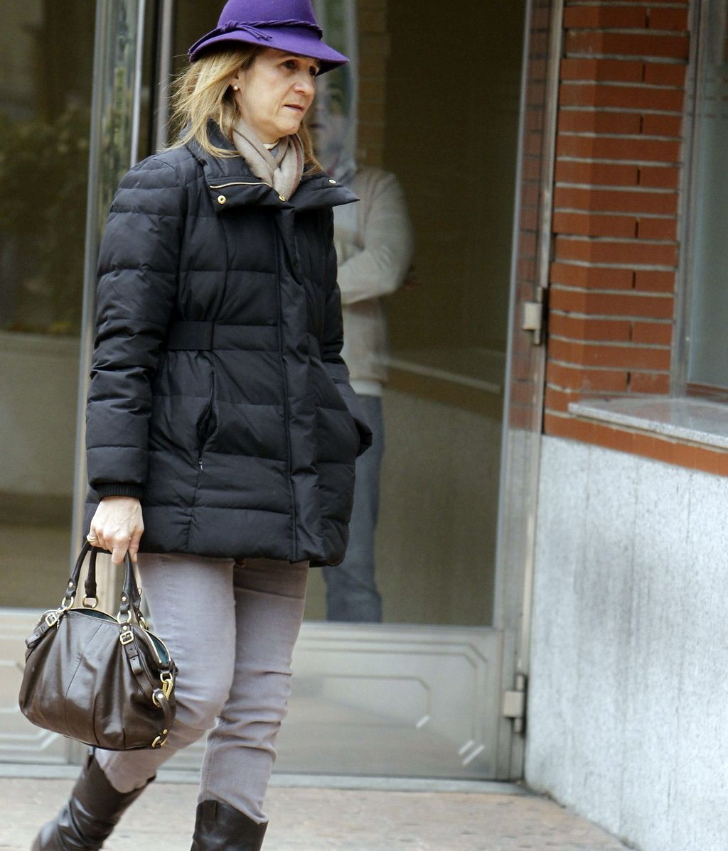 La Infanta Elena visita a los Duques de Palma