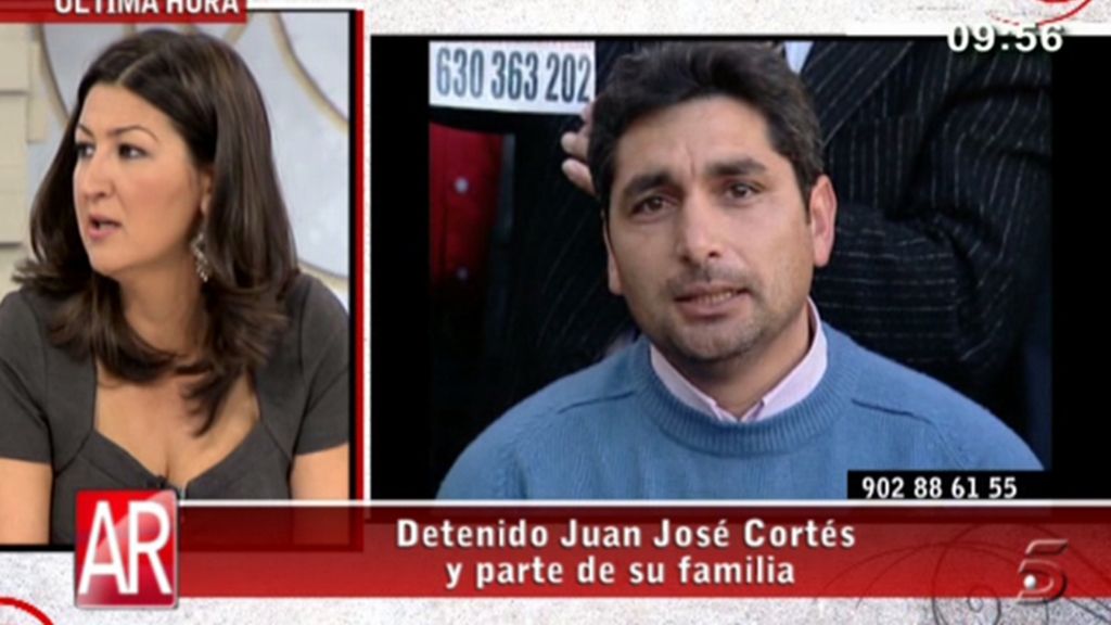 Detenidos en la familia Cortés