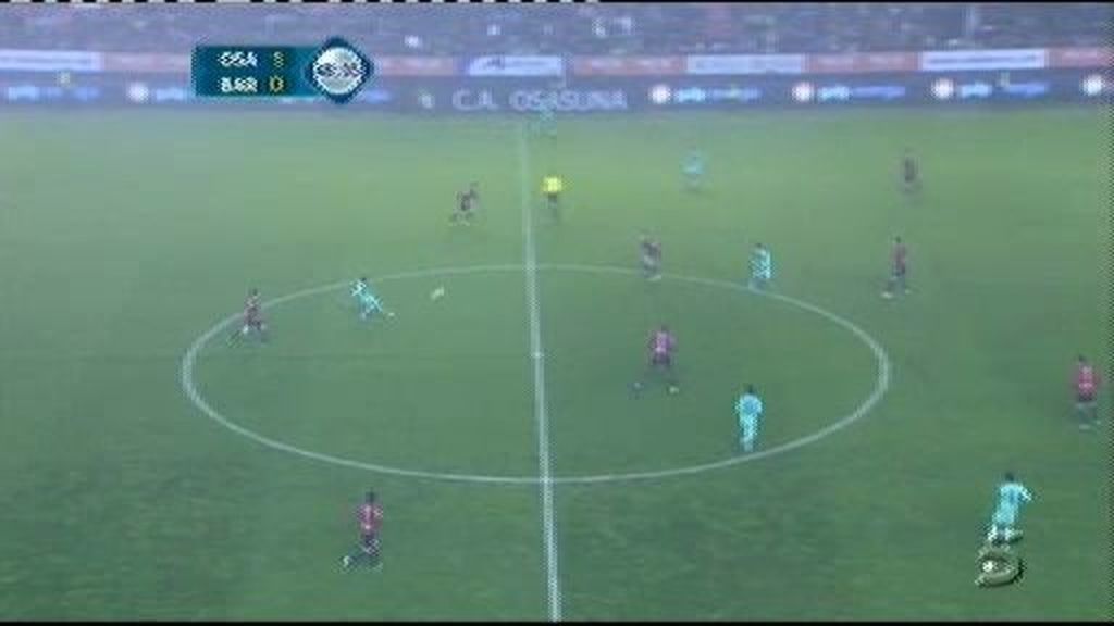 Osasuna 1 - 1 Barcelona: Alexis