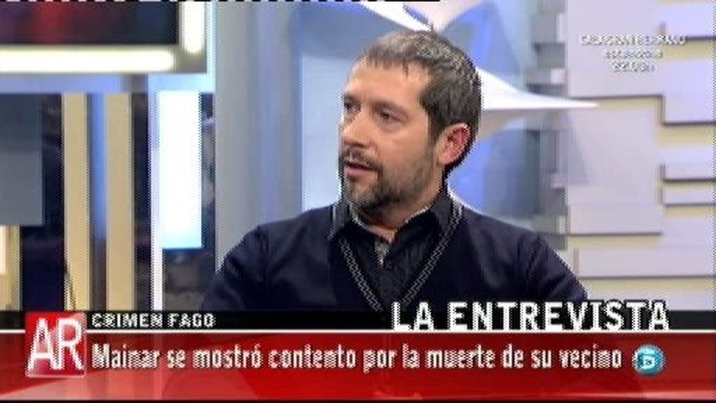 Carlos Porta: "Santiago Mainar se comporta como un héroe"