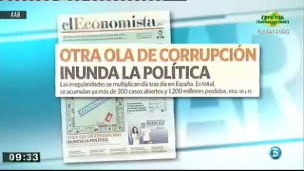 En España se acumulan 300 casos de corrupción y 1.200 millones perdidos, según El Economista