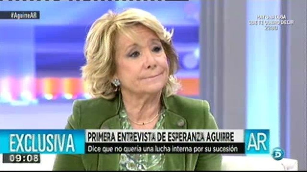 "Ignacio González lo está haciendo muy bien"