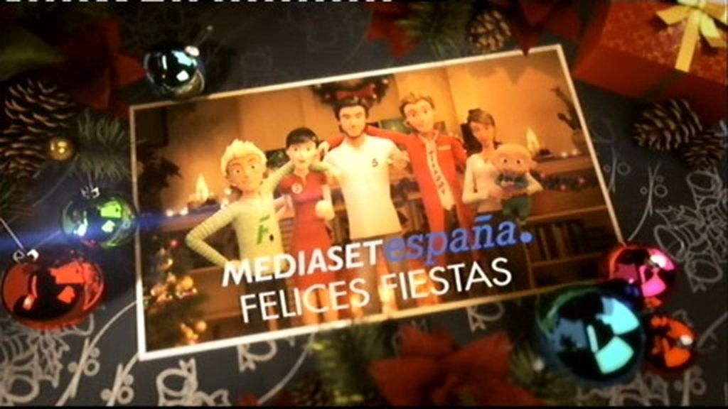 ¡La familia Mediaset España os desea una Feliz Navidad!
