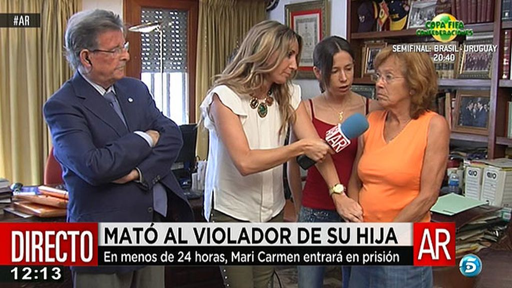 Mari Carmen García, la mujer que quemó al violador de su hija, no tendrá que entrar en prisión