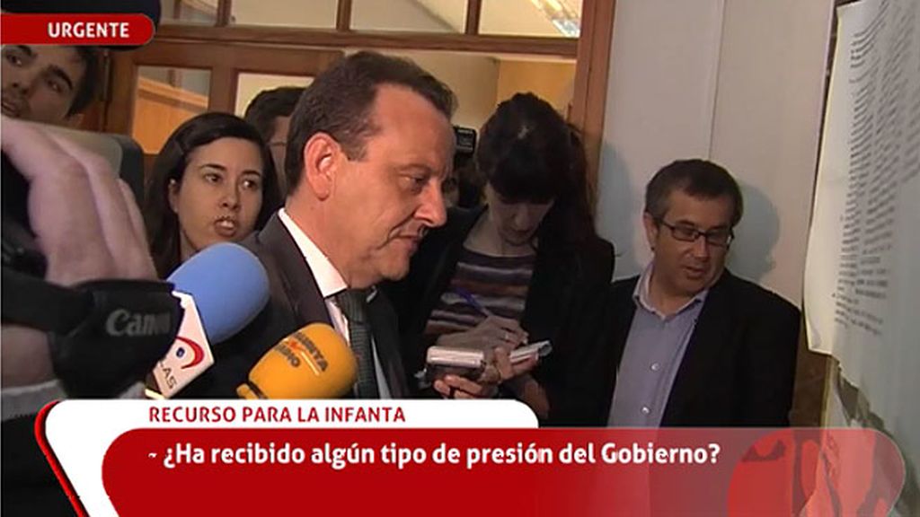 Pedro Horrach: "No hay distanciamiento con el juez, solo una discrepancia"