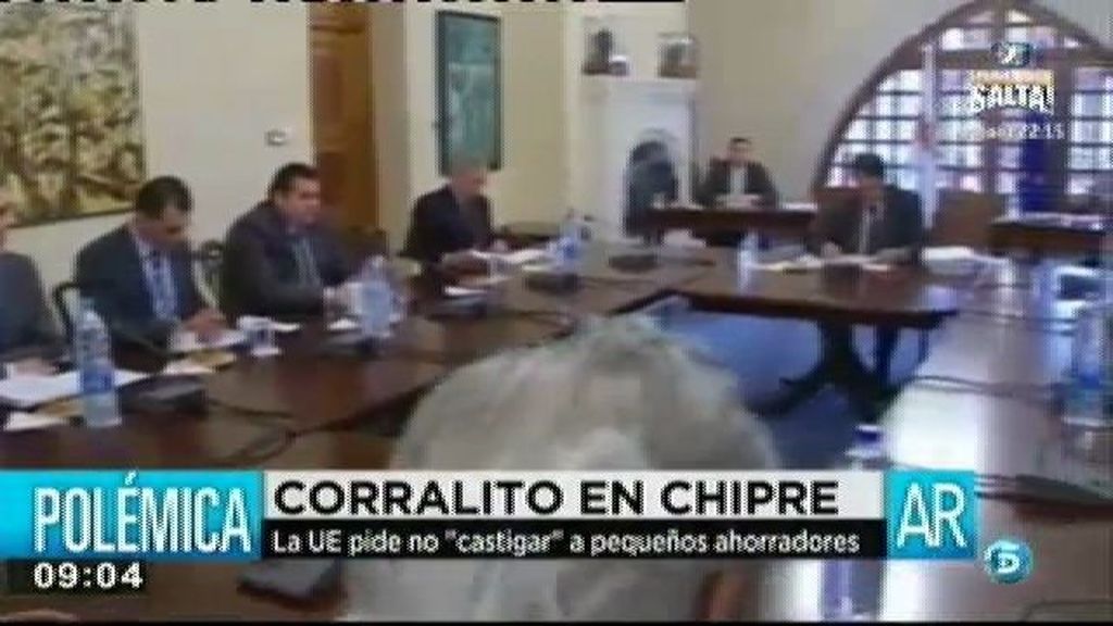 Corralito en Chipre