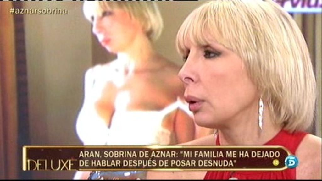 Aran Aznar: "Mi madre se enteró por El Deluxe de la portada de Interviú"