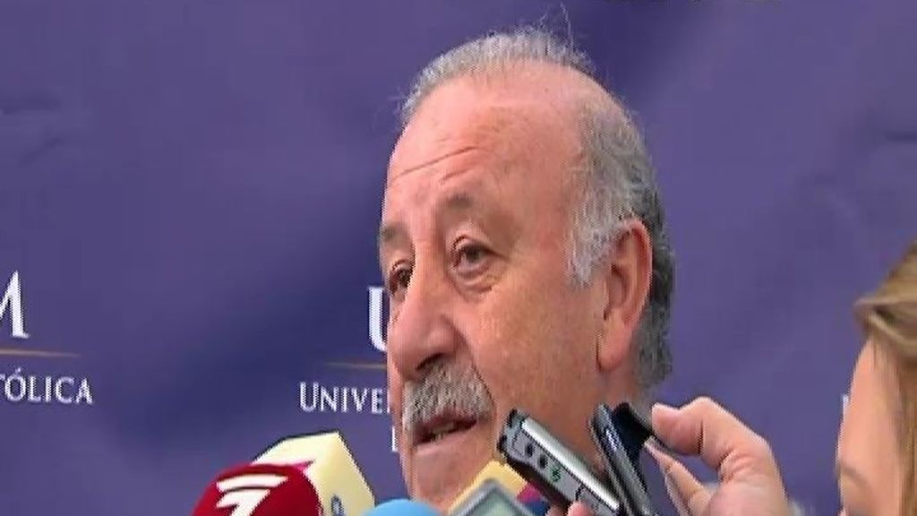 Vicente del Bosque investido Doctor Honoris Causa