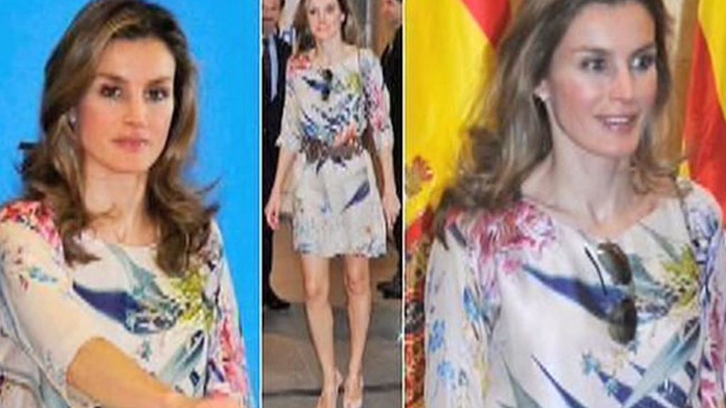 Letizia Ortiz viste de Zara