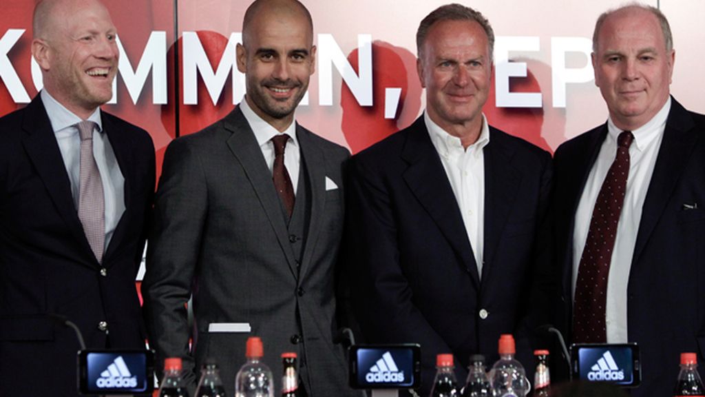 Pep Guardiola: “Es un regalo entrenar al Bayern”