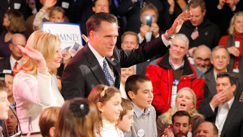 Romney gana las primarias en New Hampshire