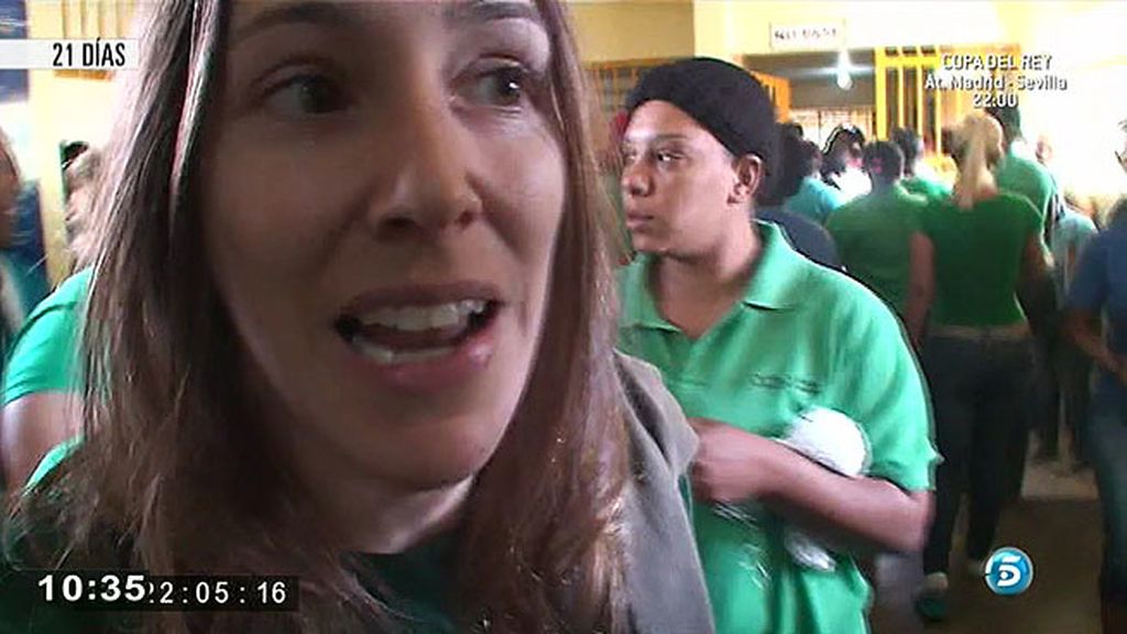 Adela Úcar, testigo de una pelea en la cárcel Adela Úcar, testigo de una pelea en la cárcel