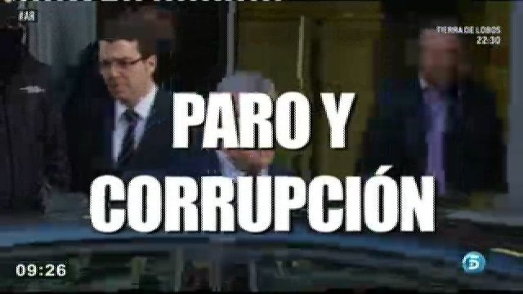 El paro y la corrupción, principal preocupación para los españoles