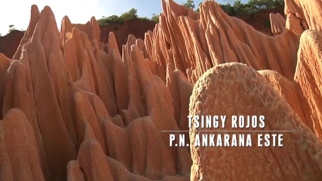Tsingy rojos, altos hornos de Madagascar
