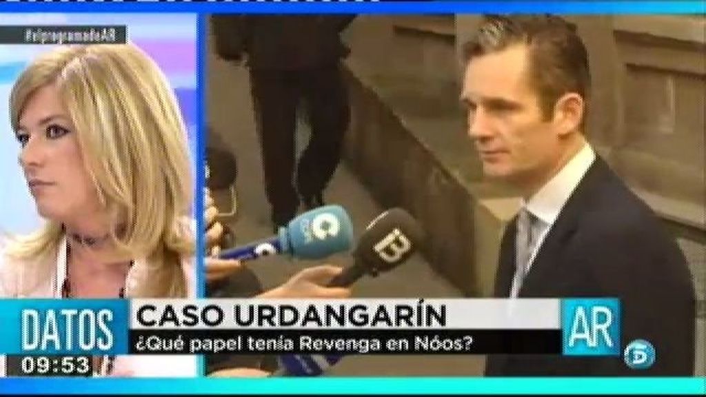 Dani Montero: "Los correos no aportan datos sobre lo que hacía García Revenga"