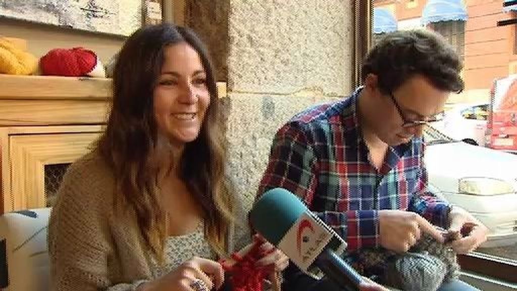 Ovillos y agujas en los sets de rodaje de Hollywood