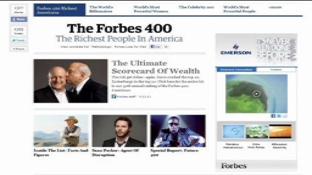 Los 400 estadounidenses más ricos, según Forbes